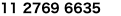 11 2769 6635